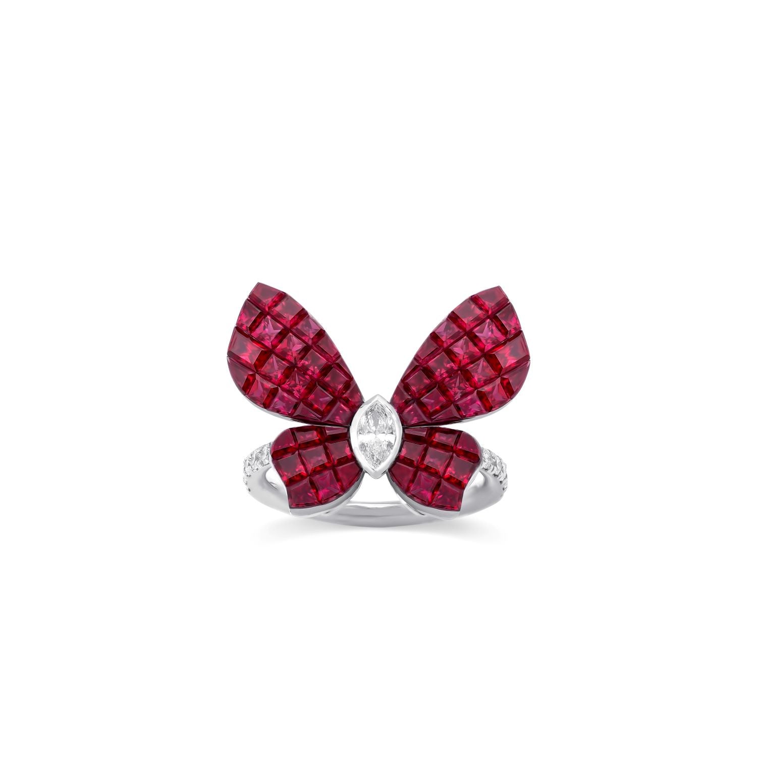 MADEMOISELLE B., Ring mit Rubinen