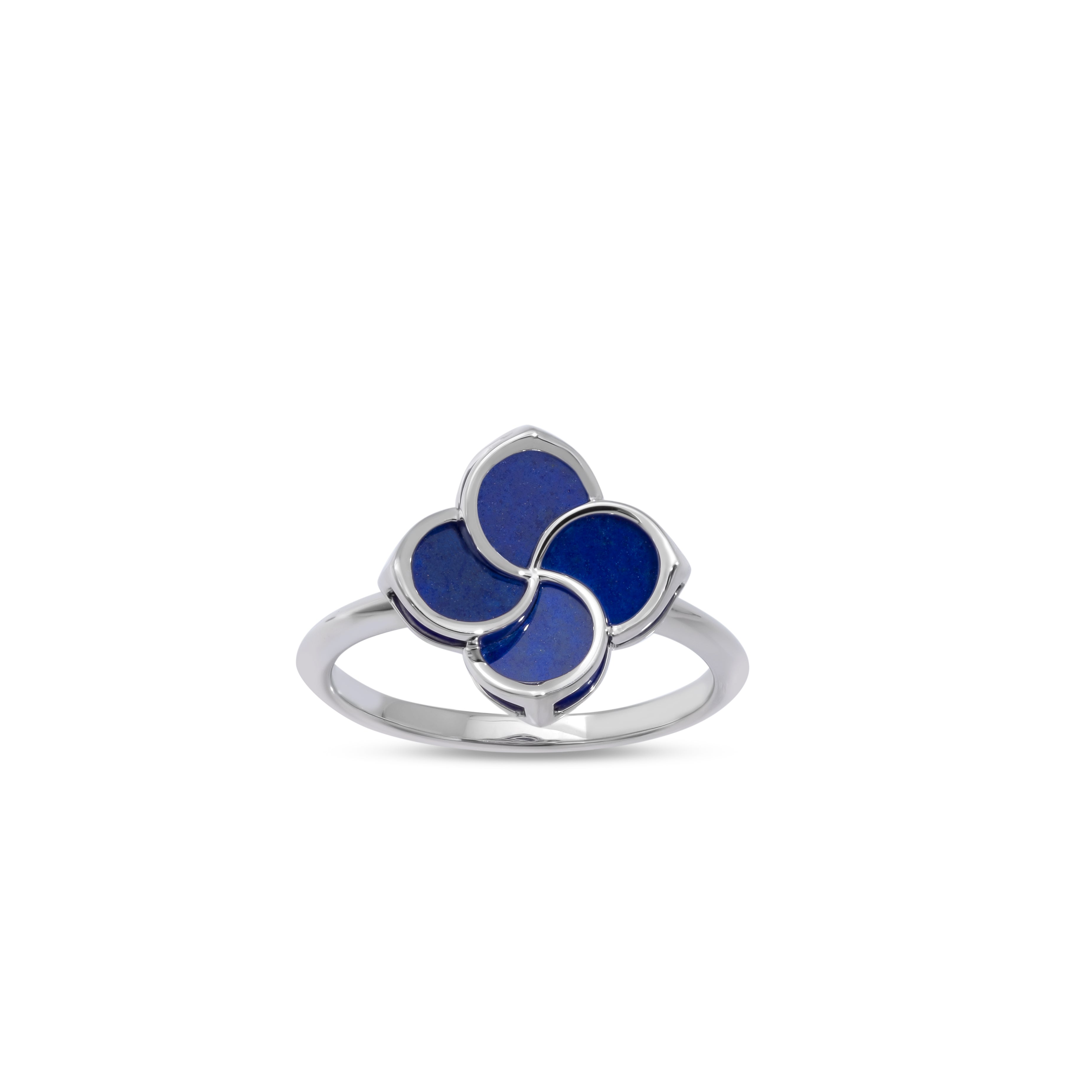 FLUMINA mini Ring with Lapis Lazuli